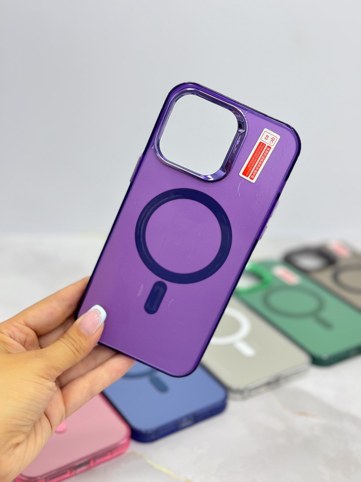 FUNDA MAGASAFE  LUJO COLORES