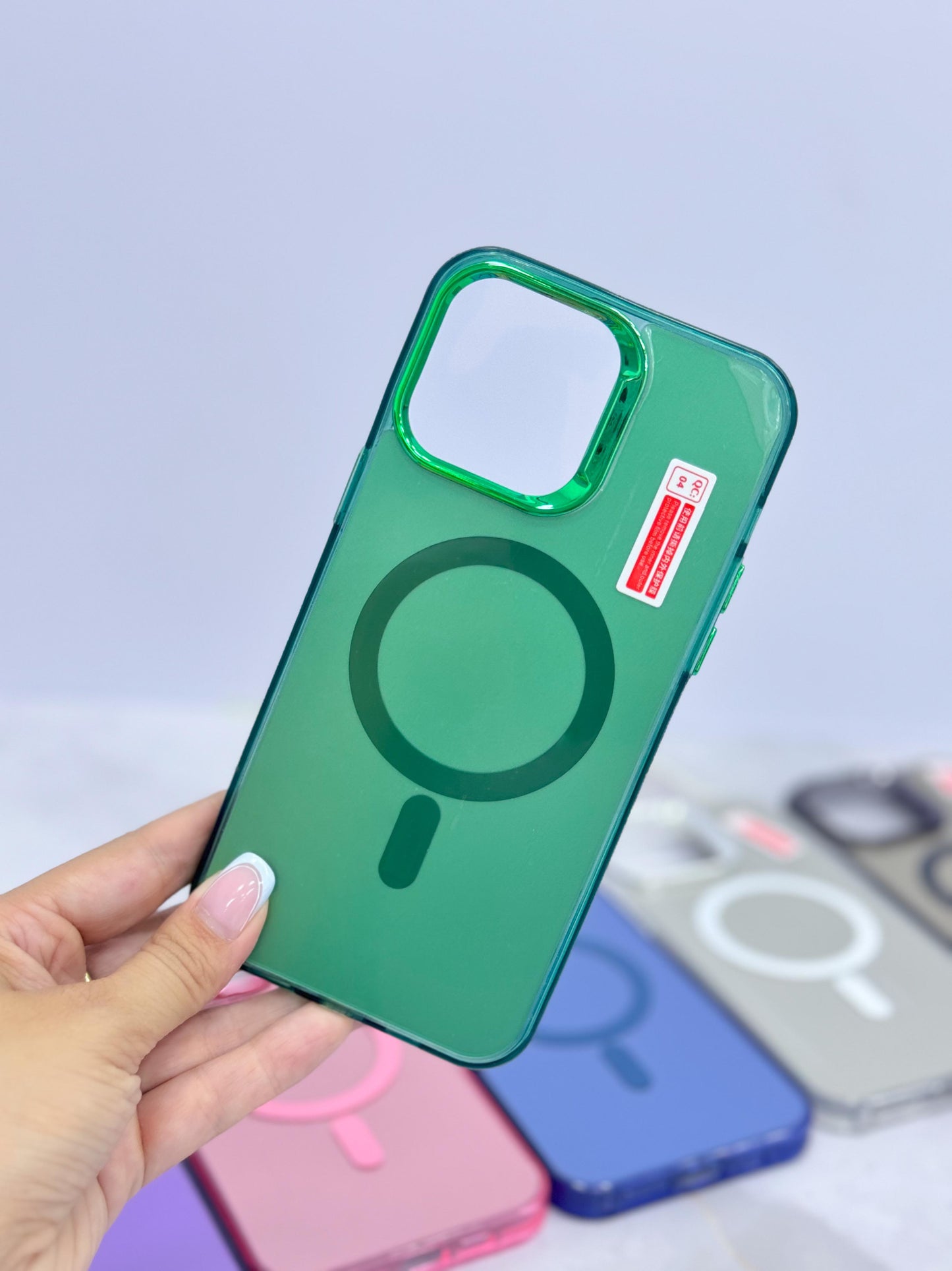 FUNDA MAGASAFE  LUJO COLORES