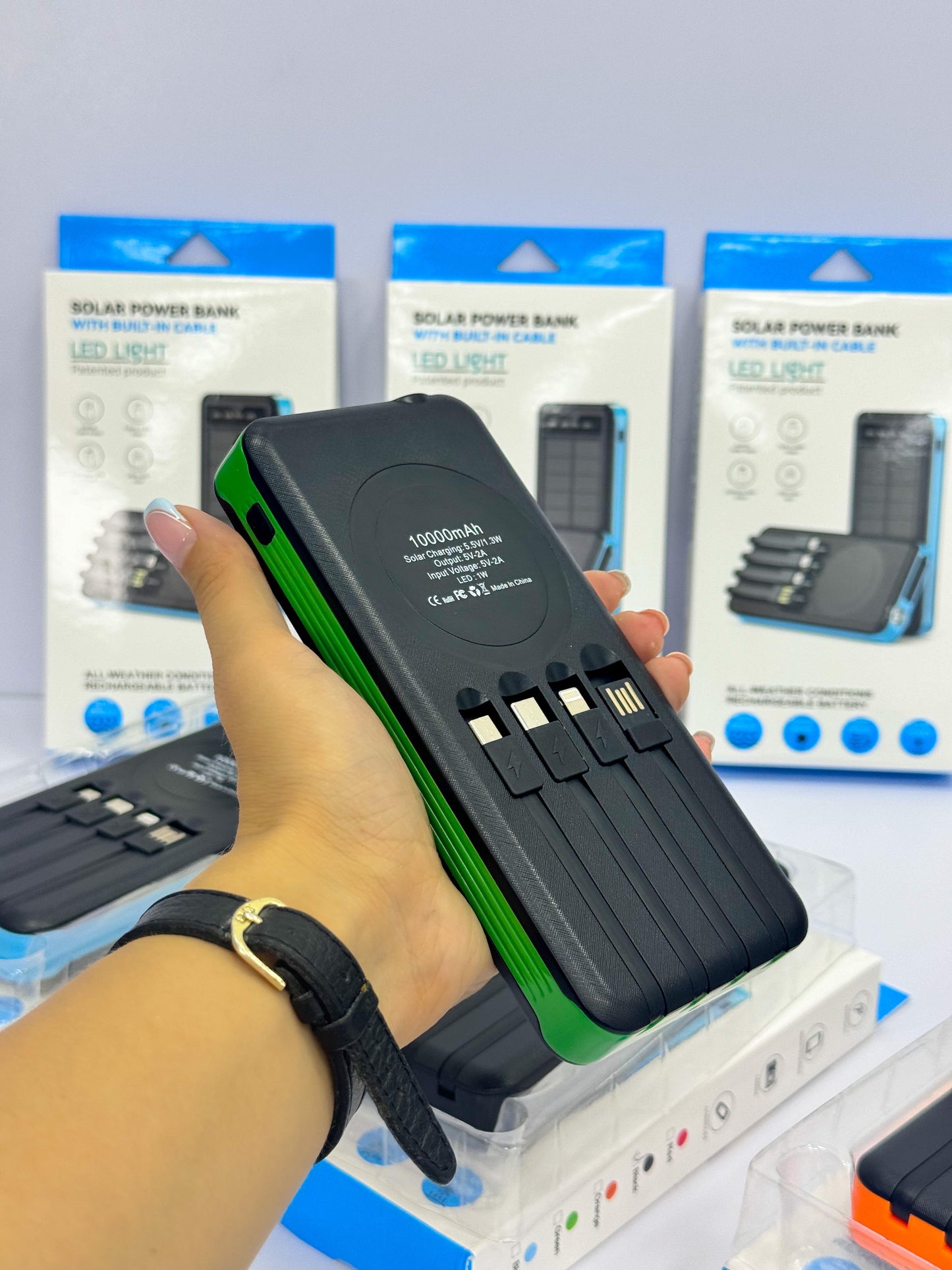 POWER BANK SOLAR 10.000 MAH