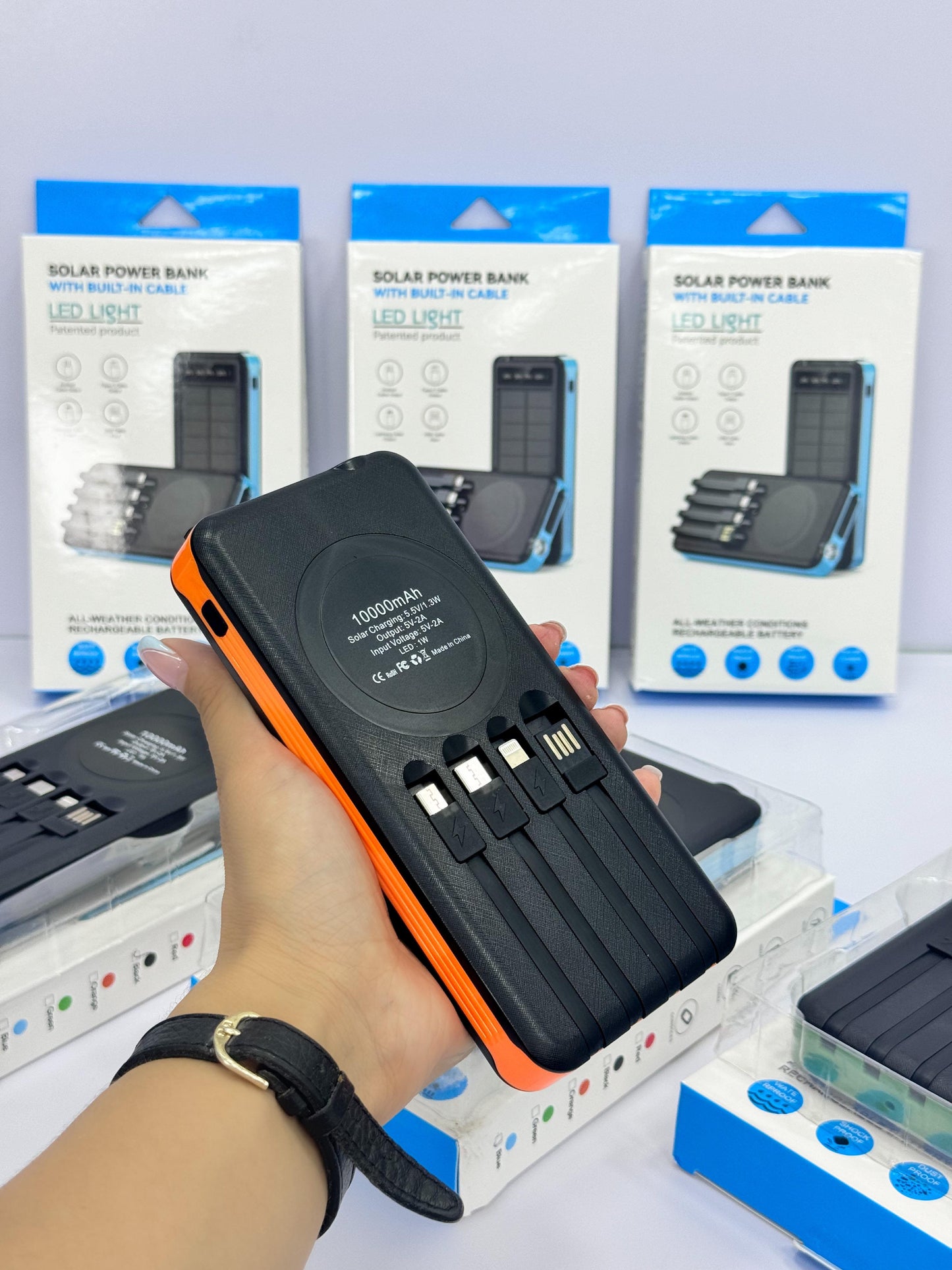 POWER BANK SOLAR 10.000 MAH