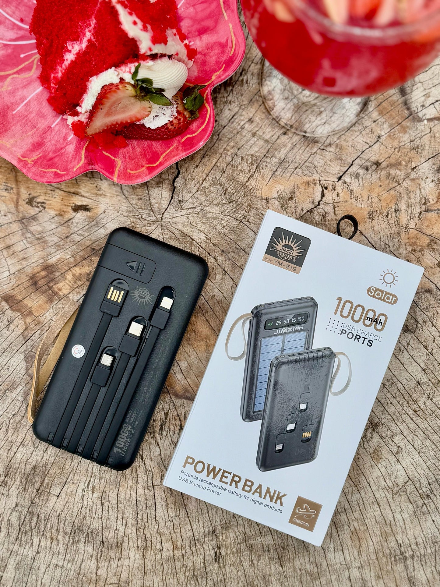 POWER BANK JIMZI YM-519 NEGRO 10.000 MAH