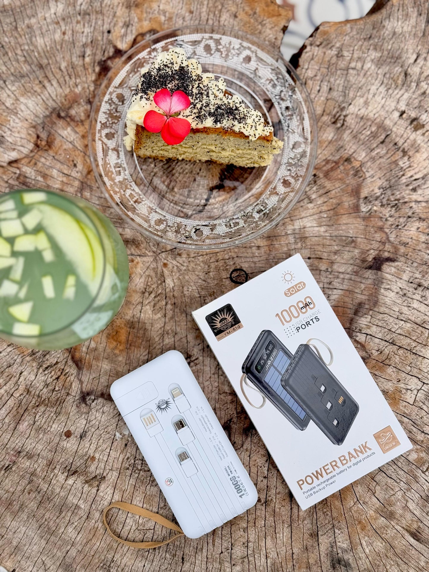 POWER BANK JIMZI YM-519 NEGRO 10.000 MAH