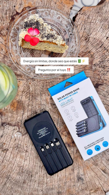 POWER BANK SOLAR 10.000 MAH