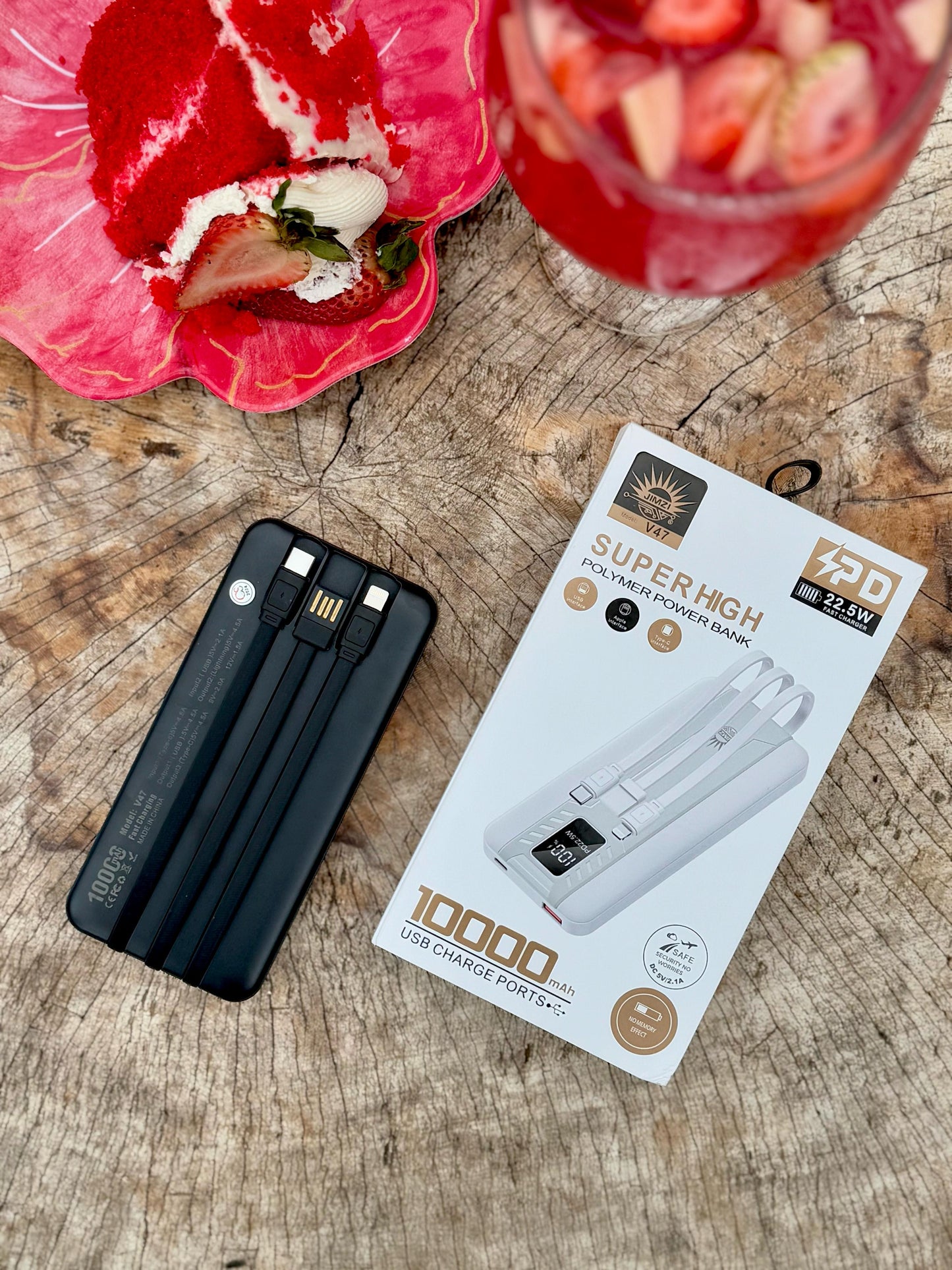 POWER BANK JIMZI V47 10.000 MAH