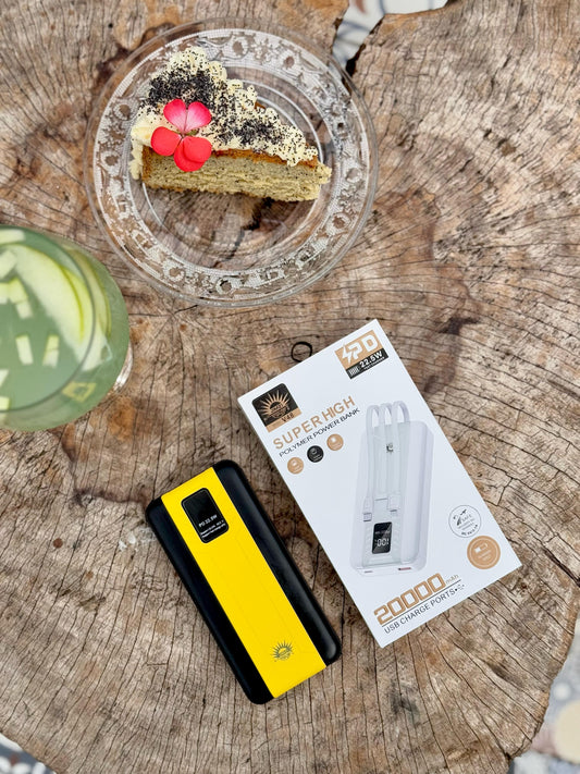 POWER BANK JIMZI V48 NEGRO 20.000 MAH